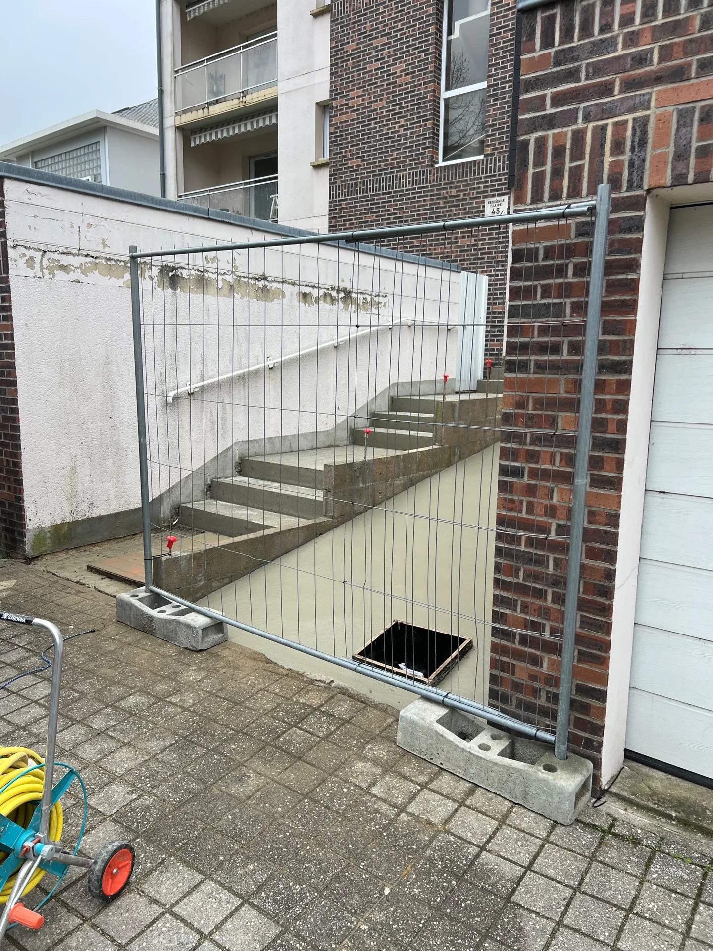Réalisation d’un escalier et d’une rampe — Réalisation terminée
