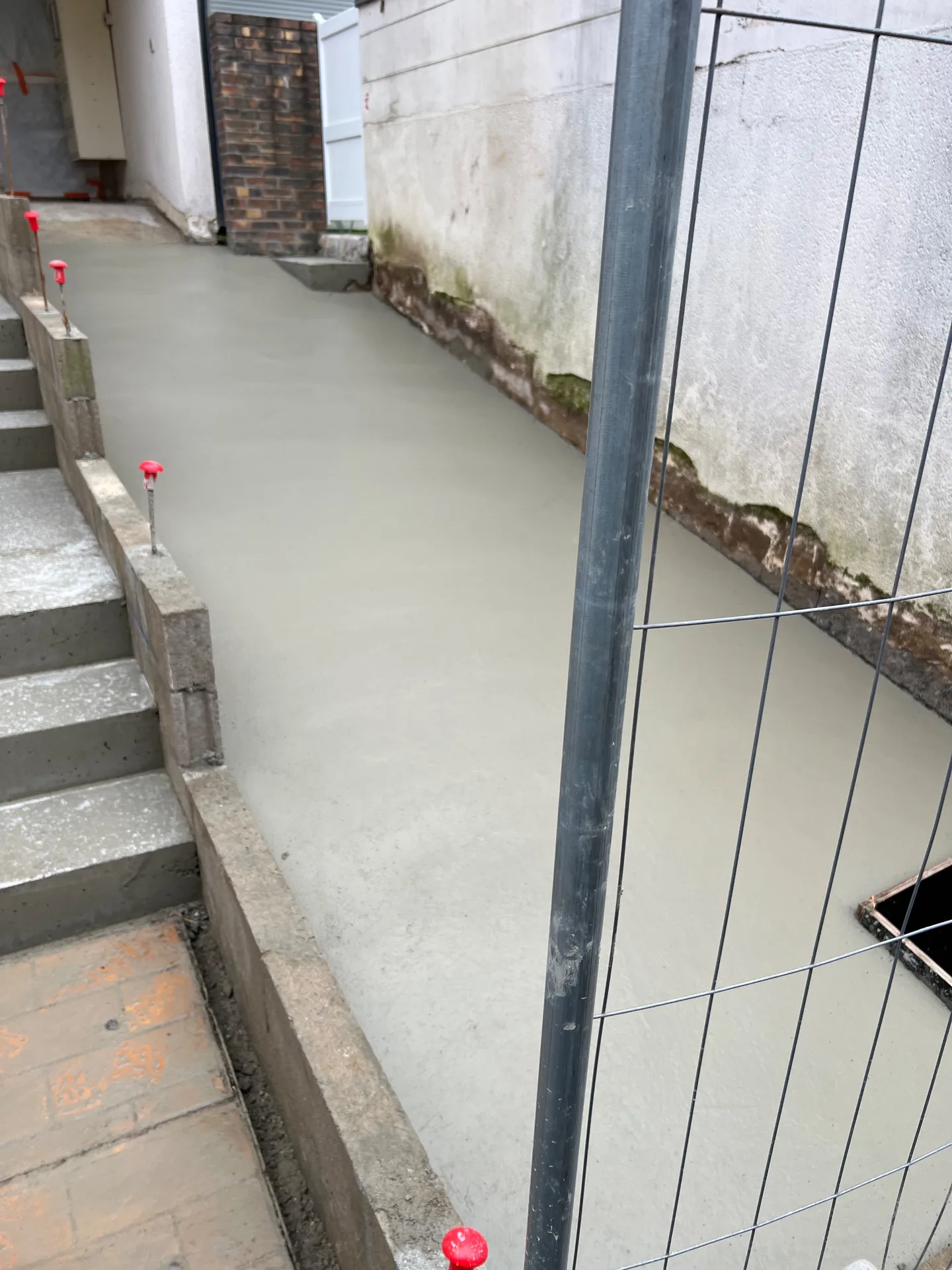 Réalisation d’un escalier et d’une rampe — Réalisation terminée